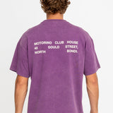 Address Tee - Washed Purple