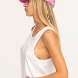 Washed Dad Hat - Pink Skies