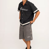 Cursive Shirt - Black