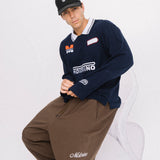 Pinstripe Pants - Brown