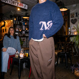 Pinstripe Pants - Brown