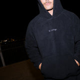 Polar Fleece Hoodie - Black