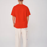 Block Tee - Red