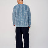 Cable Knit - Washed Teal