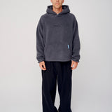 Polar Fleece Hoodie - Slate Grey