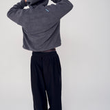 Polar Fleece Hoodie - Slate Grey