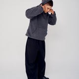 Polar Fleece Hoodie - Slate Grey