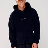 Polar Fleece Hoodie - Black