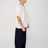 Panel Tee - White