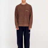Fishermans Knit - Dusty Brown