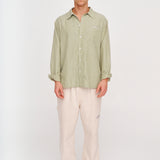 Striped Long Sleeve - Olive