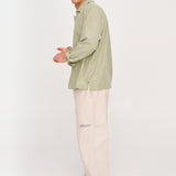 Striped Long Sleeve - Olive