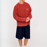 Fishermans Knit - Washed Red