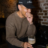Motorino Cursive Hat - Black
