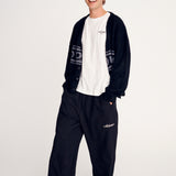 Mohair Knitted Cardigan - Black