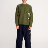 Stitched Knit - Khaki