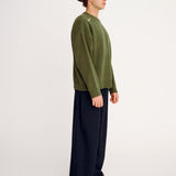 Stitched Knit - Khaki