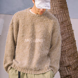 Mohair Knit - Beige Marle