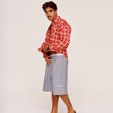 Pleated Short - Grey