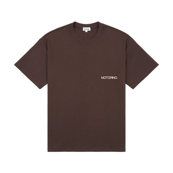 Club Heavy Tee Brown – Motorino