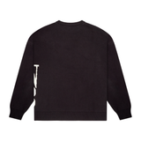 Stitched Knit - Off Black