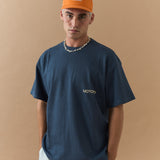Club Heavy Tee - Ocean Blue