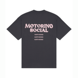 Social Tee - Faded Black