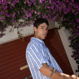 Candy Stripe Shirt - Navy