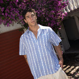 Candy Stripe Shirt - Navy