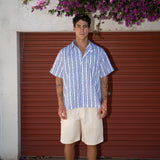 Candy Stripe Shirt - Navy