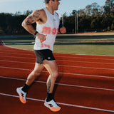Moto Training Singlet - White