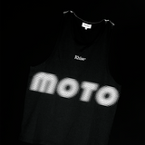 Moto Training Singlet - Black