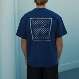 Bandana Tee - Navy