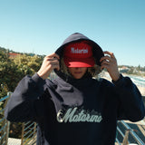 Applique Club Hood - Navy