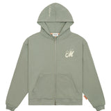 Zip Hood - Green Smoke