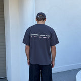 Emblem Tee - Faded Black