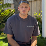 Emblem Tee - Faded Black