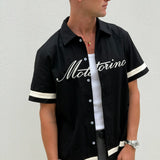 Cursive Shirt - Black