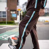 Track Pant - Choc Stripe
