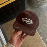 Contrast Dad Hat - Choc