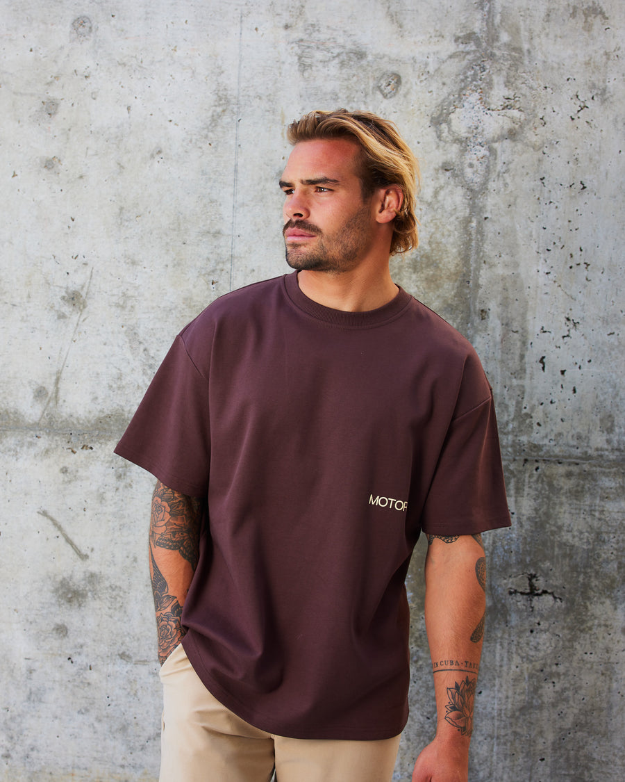 Club Heavy Tee - Brown