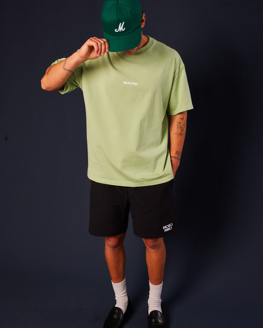 Moto Tee - Pistachio