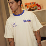 Racers Emblem Tee - Off White