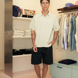 Jacquard Polo - Mint