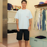 Club Heavy Tee - Sky Blue