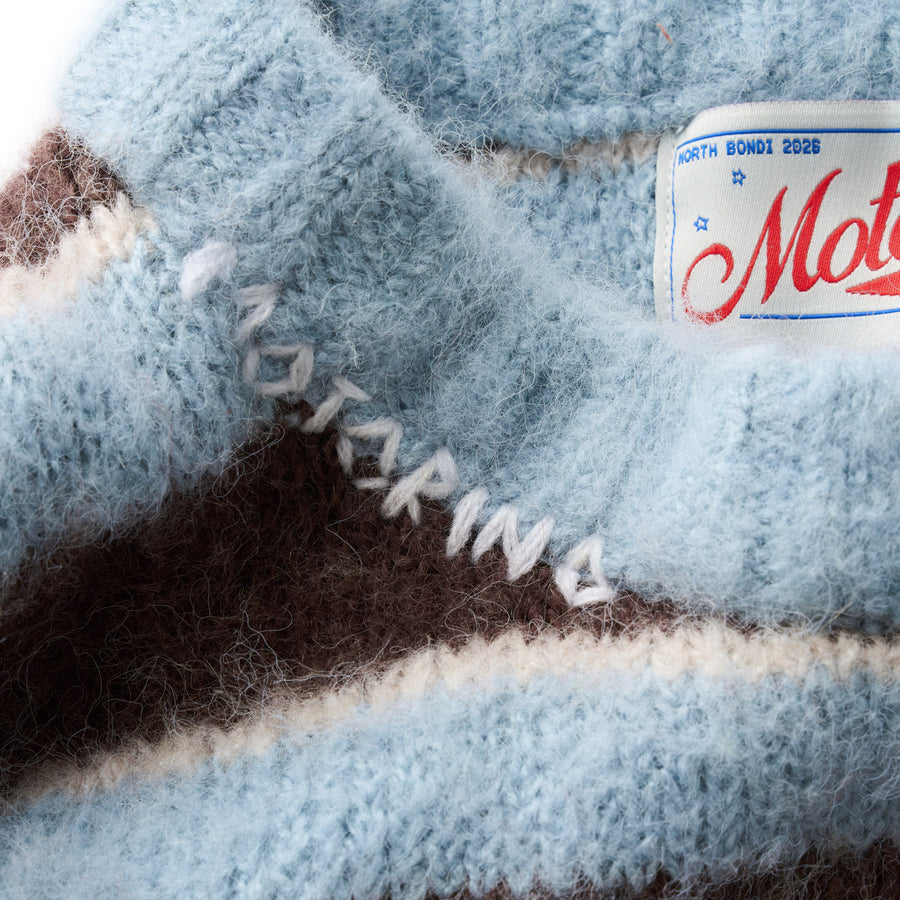 Striped Mohair Knit