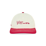 Moto Essential Hat - Red on White