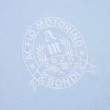 Badge Tee - Sky Blue