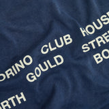 Address Tee - Washed Navy