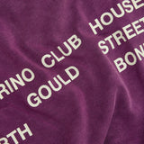 Address Tee - Washed Purple